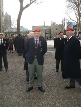 Veterans chatting after the Parade